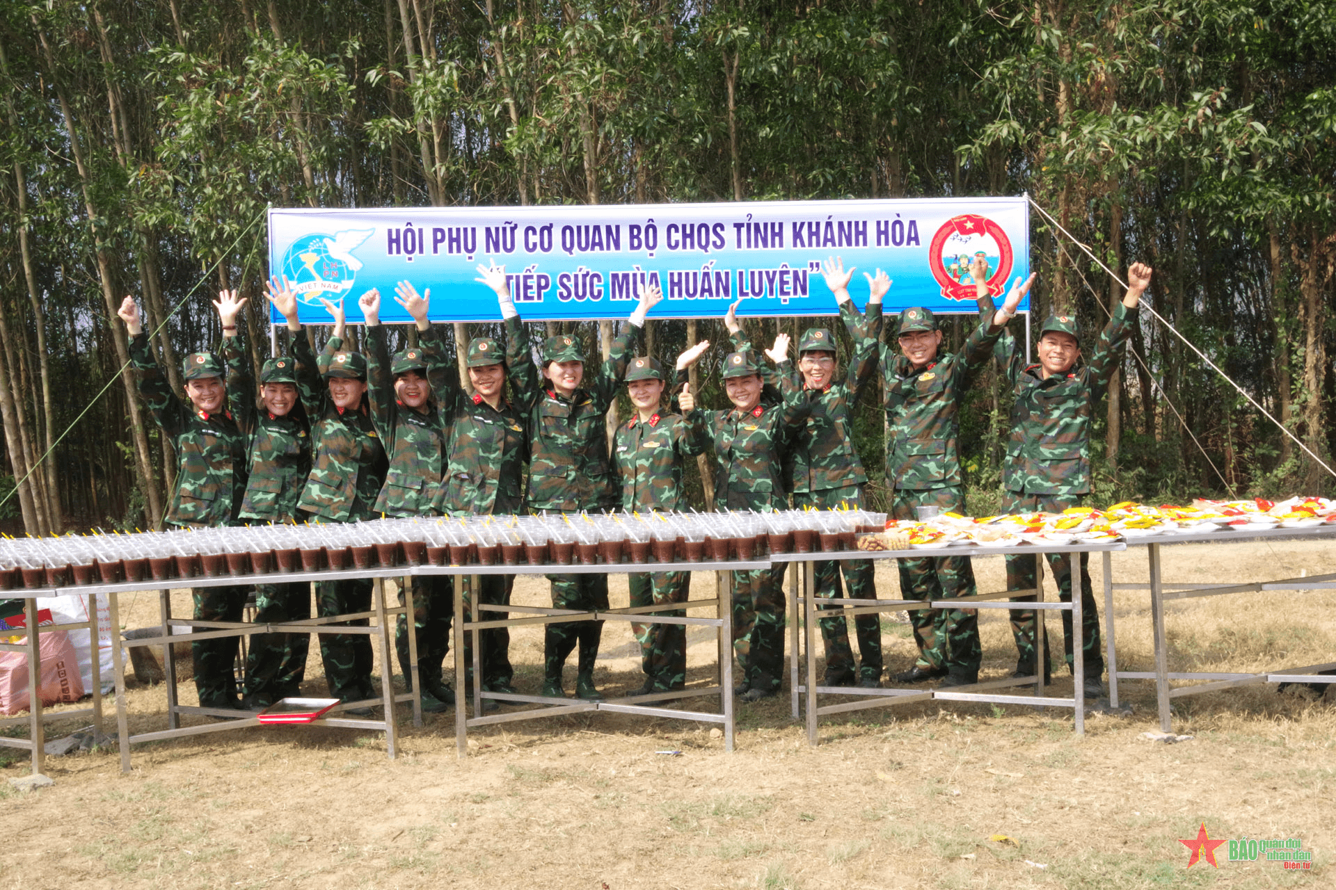Sôi động chương trình “Tiếp sức mùa huấn luyện”
