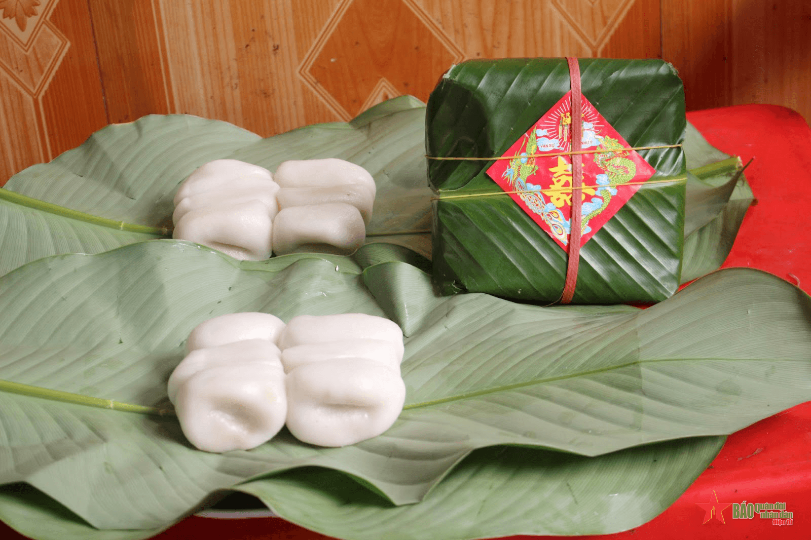 Dẻo thơm bánh giầy Quán Gánh