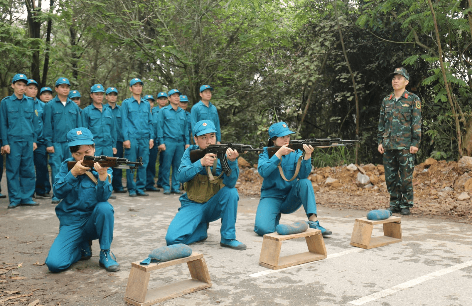 Nâng chất lượng huấn luyện dân quân, tự vệ