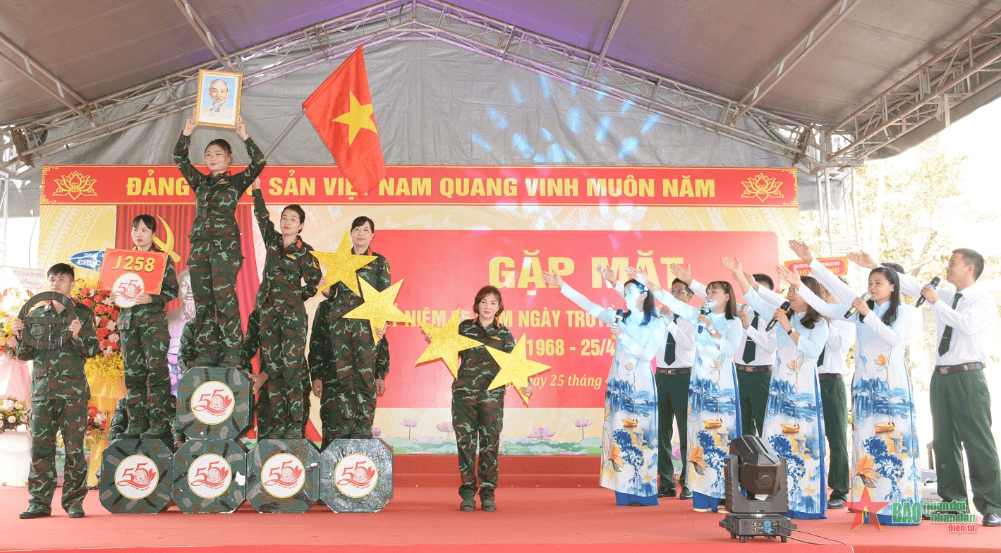 Kho J258, Cục Xe-Máy, Tổng cục Kỹ thuật kỷ niệm 55 năm Ngày truyền thống