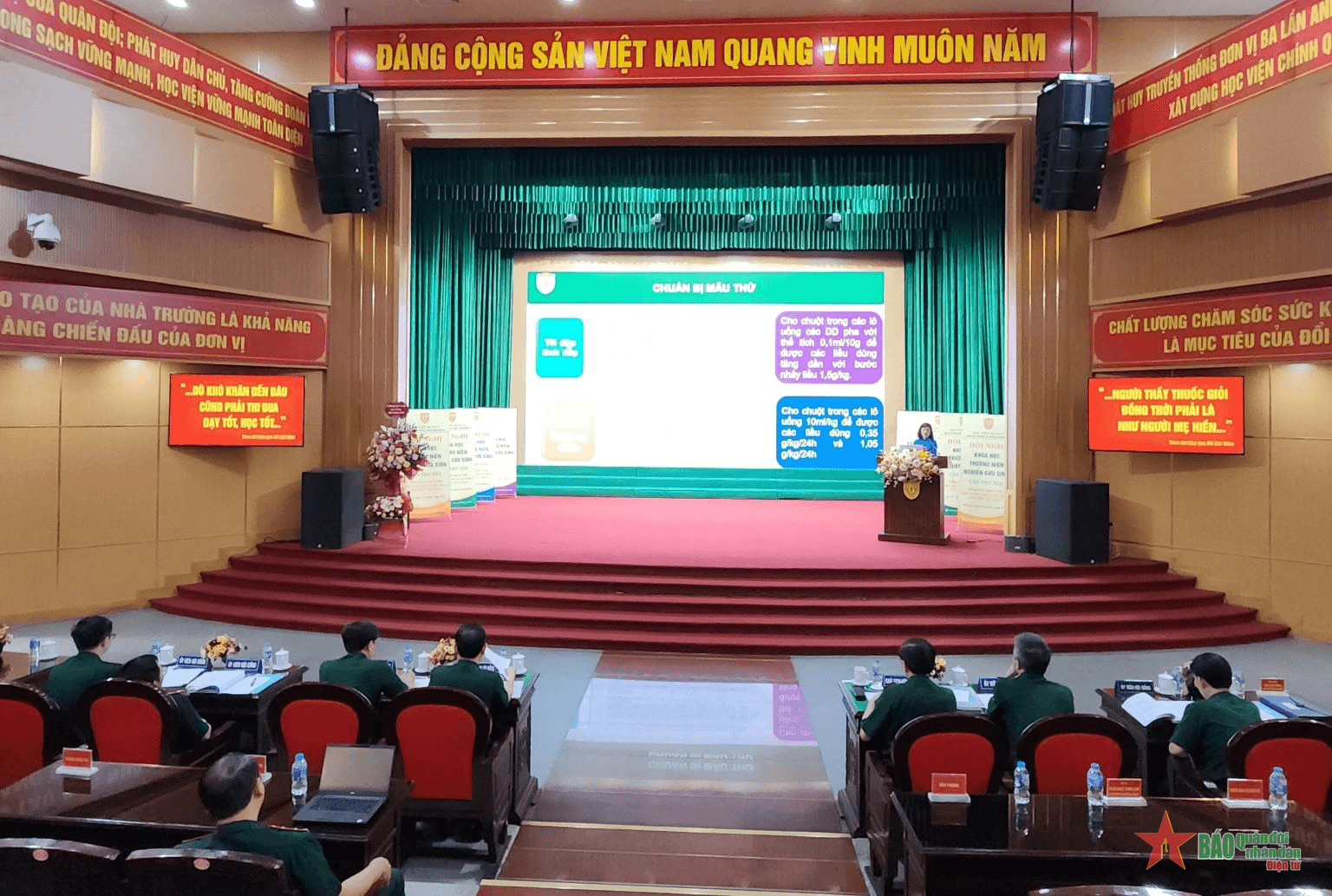 Đã có 1.218 nghiên cứu sinh bảo vệ thành công luận án tiến sĩ tại Học viện Quân y