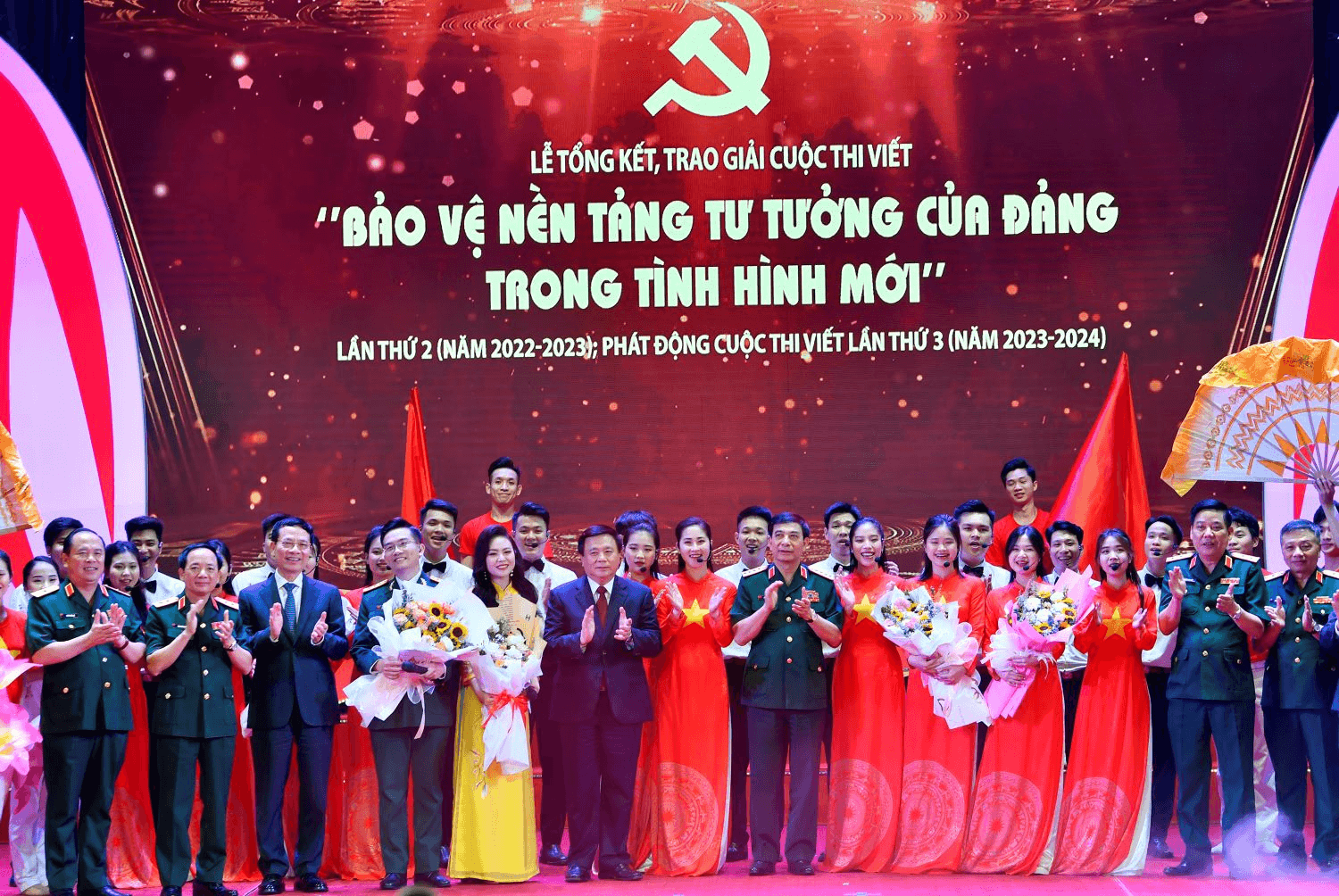 Lời cảm ơn của Ban tổ chức Lễ tổng kết, trao giải Cuộc thi viết “Bảo vệ nền tảng tư tưởng của Đảng trong tình hình mới”
