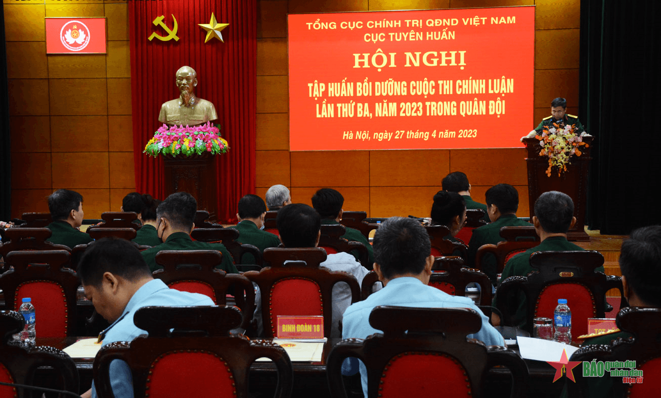 Tập huấn bồi dưỡng Cuộc thi chính luận về bảo vệ nền tảng tư tưởng của Đảng