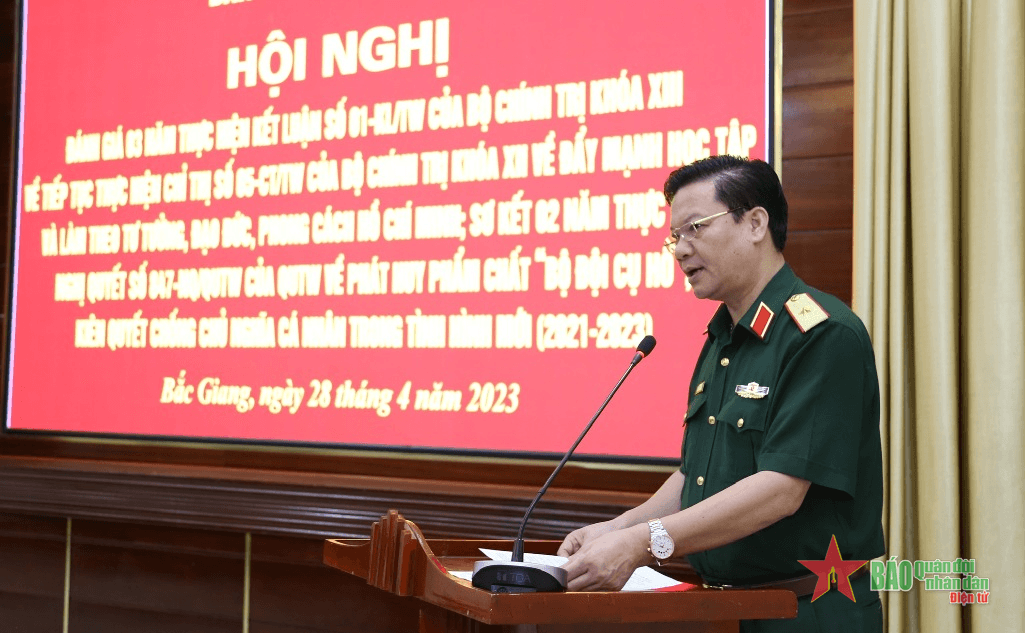 Đảng ủy Quân đoàn 2: Phát huy vai trò nêu gương của đội ngũ cán bộ, đảng viên