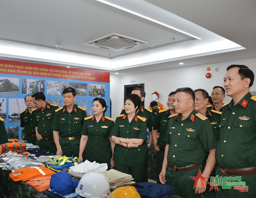 Cơ quan Tổng cục Chính trị mít tinh hưởng ứng Tháng hành động về "An toàn, vệ sinh lao động"