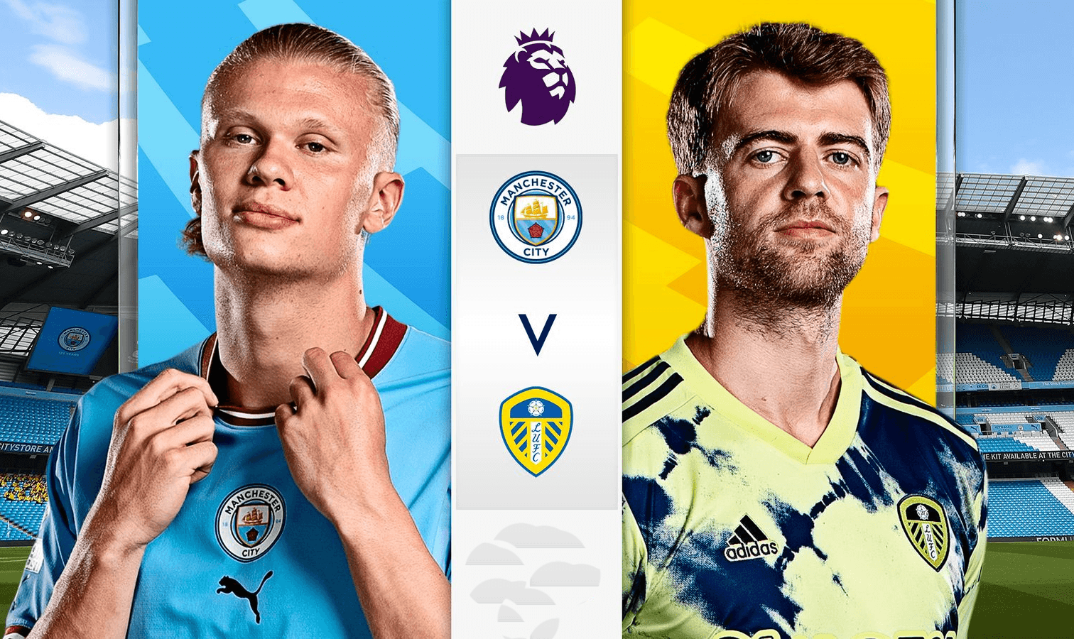 Link xem trực tiếp Man City và Leeds tối nay tại vòng 35, giải Ngoại hạng Anh