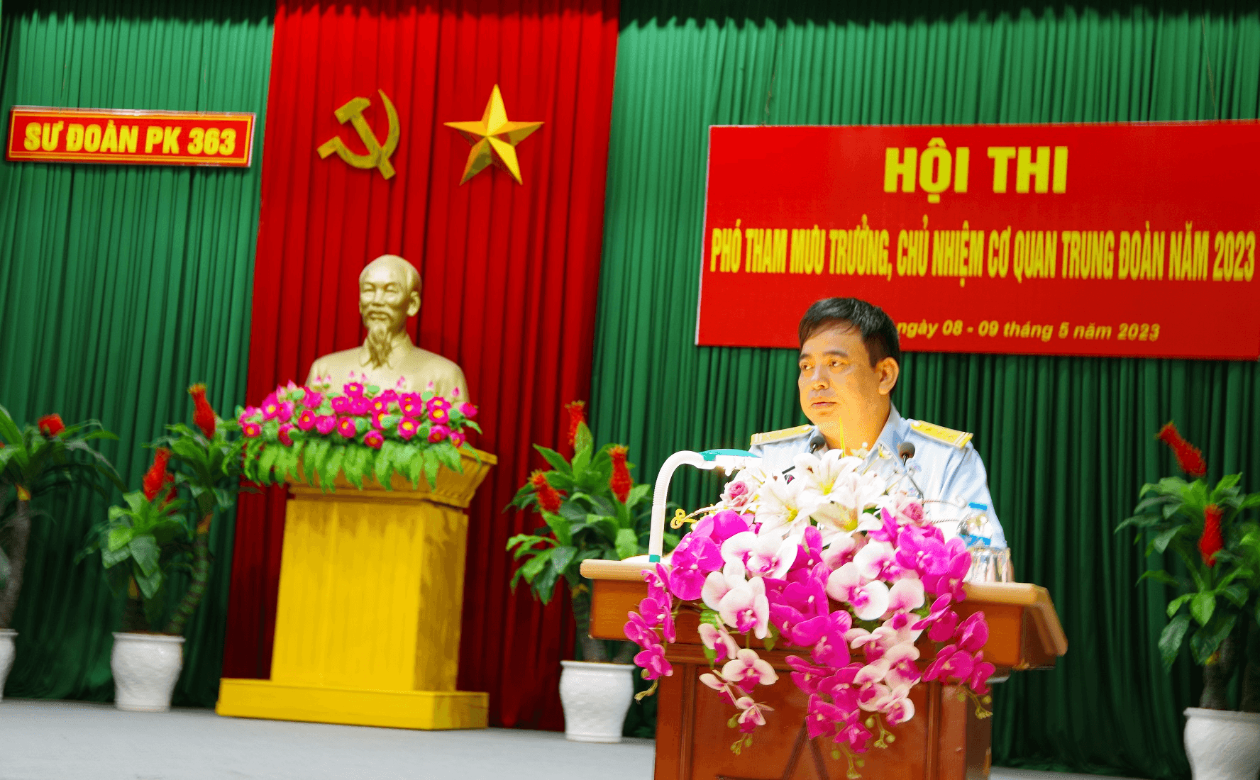Sư đoàn 363 khai mạc Hội thi Phó tham mưu trưởng, Chủ nhiệm cơ quan Trung đoàn năm 2023
