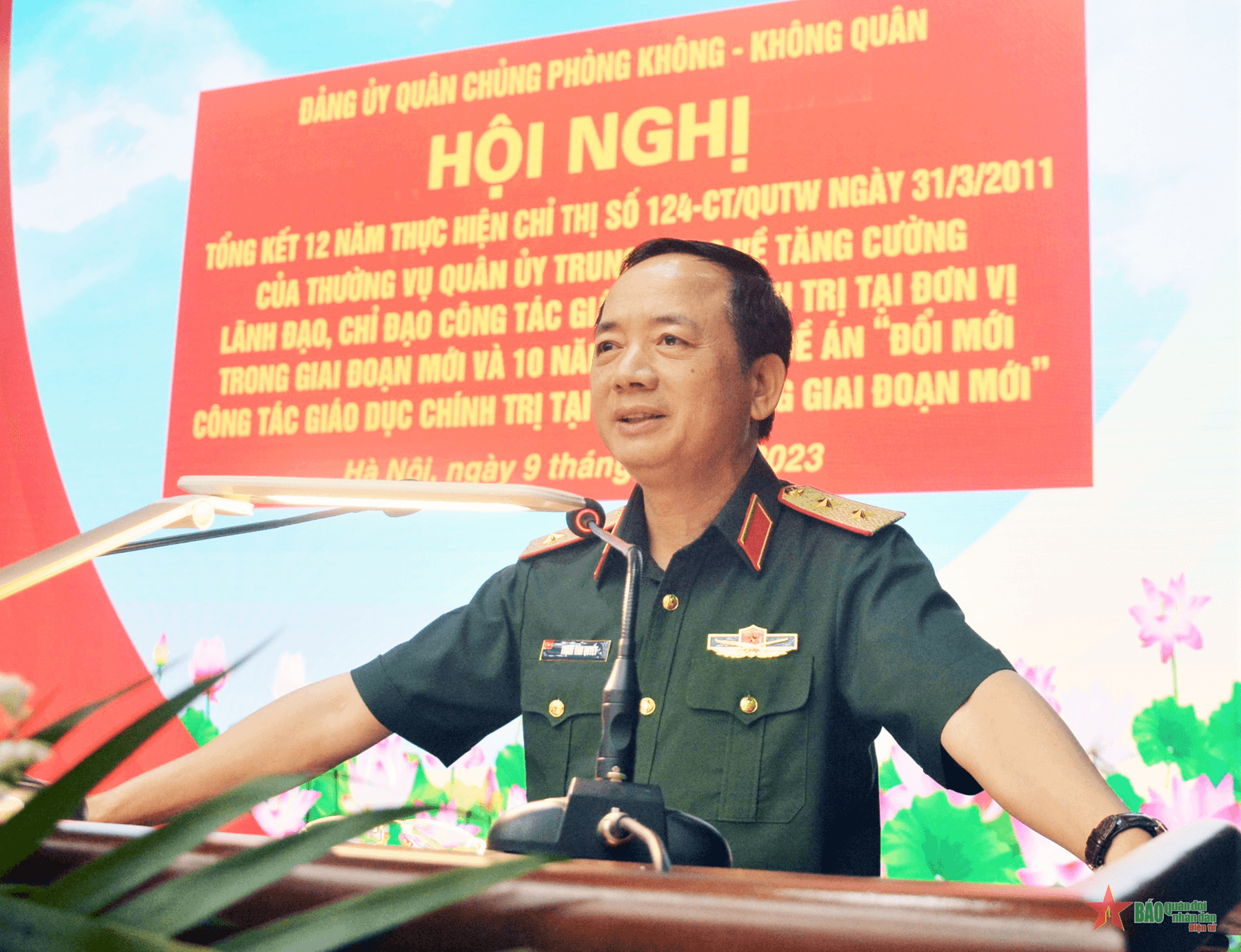 Quân chủng Phòng không-Không quân lãnh đạo, chỉ đạo, thực hiện hiệu quả công tác giáo dục chính trị tại đơn vị