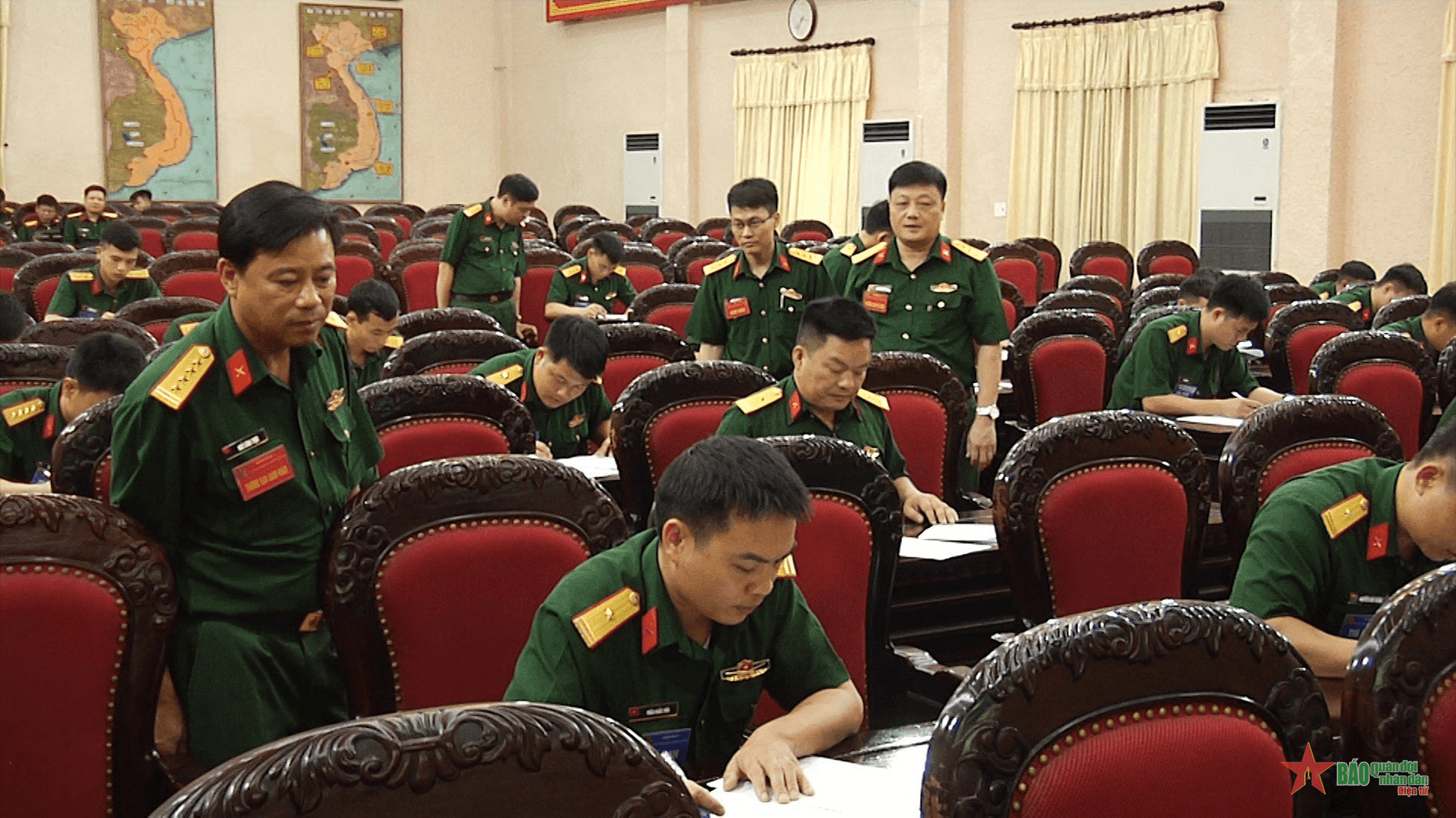 Quân đoàn 1 bế mạc Hội thi cán bộ giảng dạy chính trị năm 2023