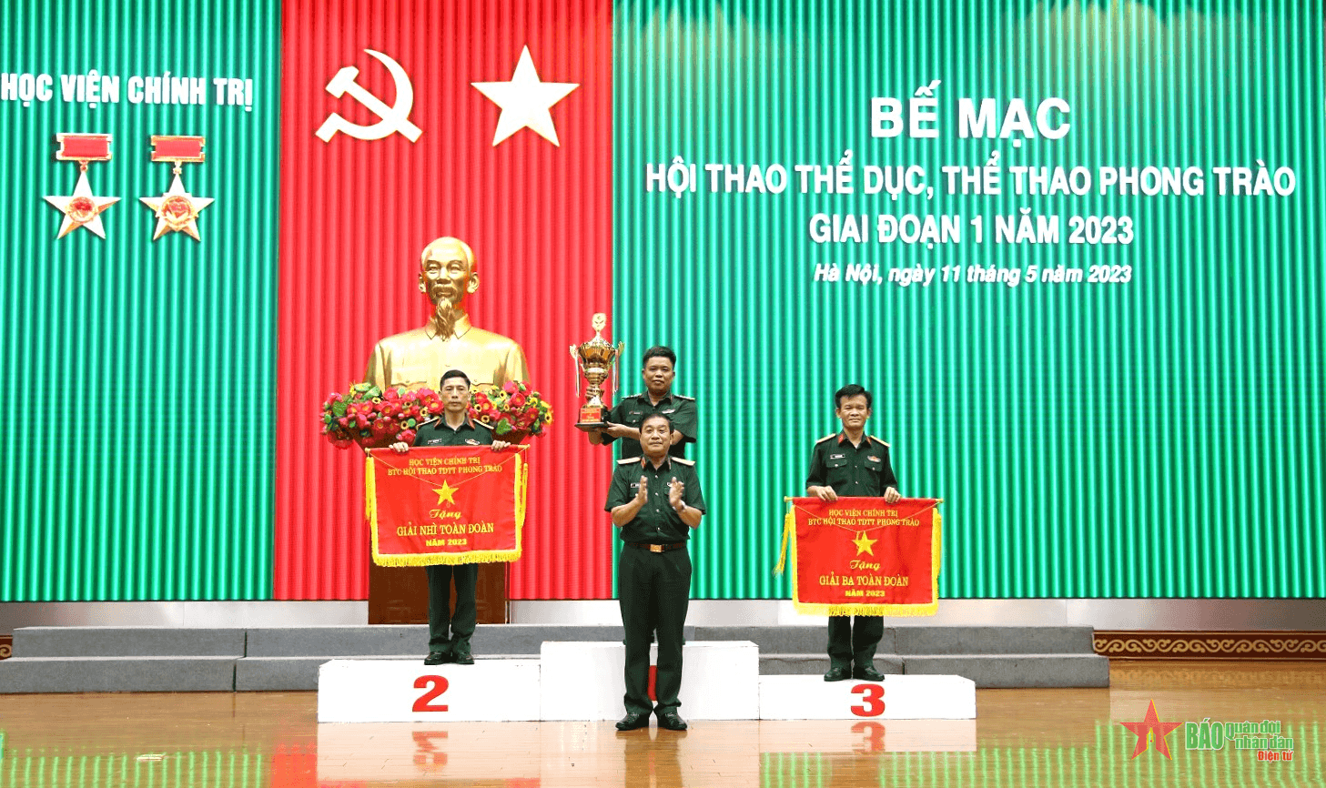 Hội thao thể dục thể thao của Học viện Chính trị thành công tốt đẹp
