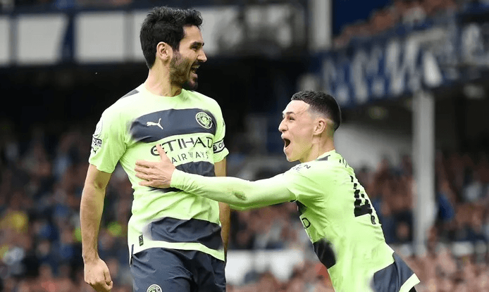 Man City thắng đậm Everton