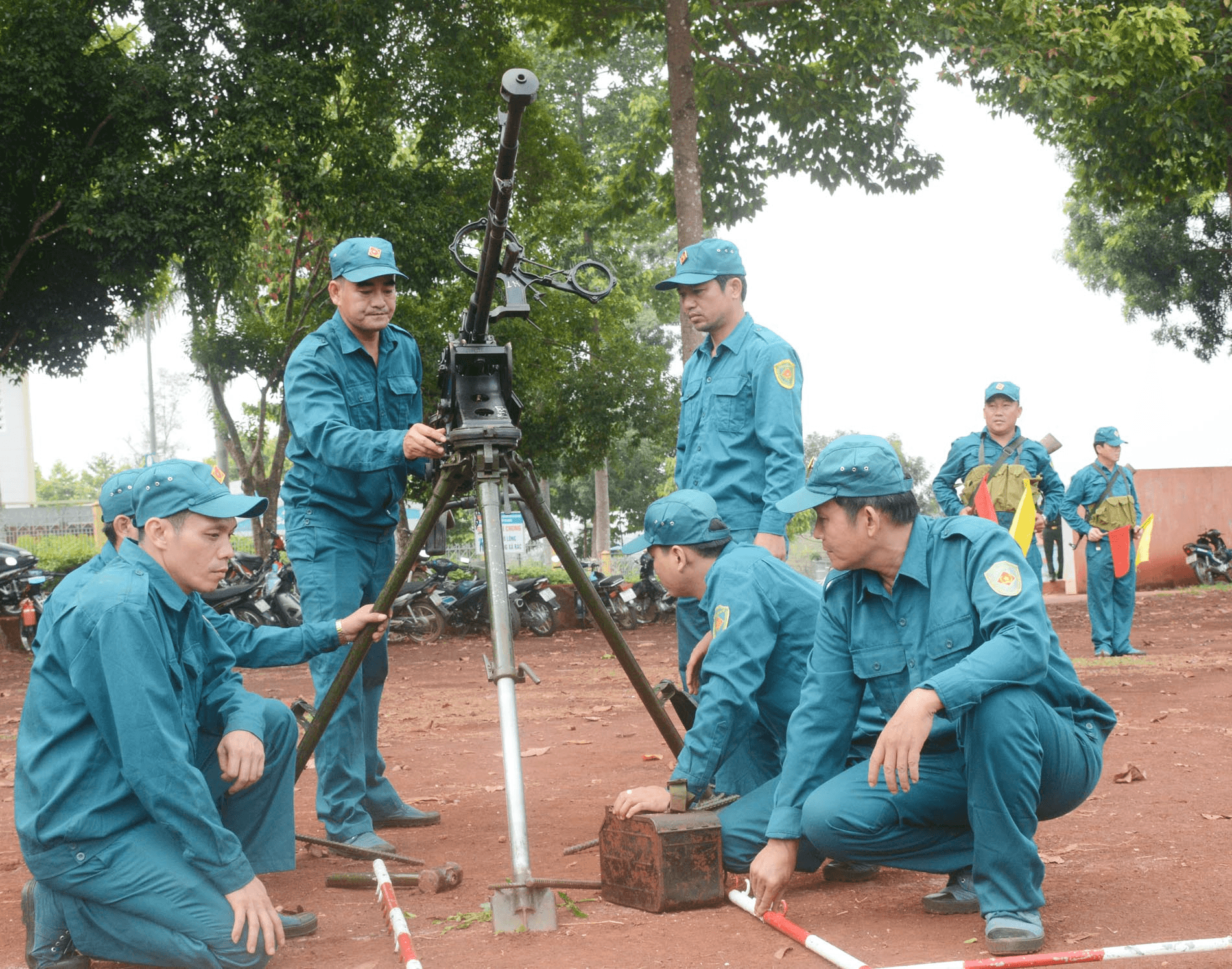 Bình Phước xây dựng lực lượng tự vệ vững mạnh