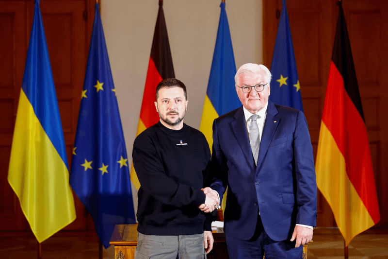 Tổng thống Ukraine thăm Đức