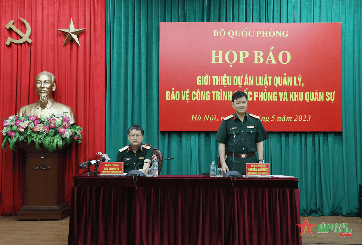 Sự cần thiết xây dựng Luật Quản lý, bảo vệ công trình quốc phòng và khu quân sự