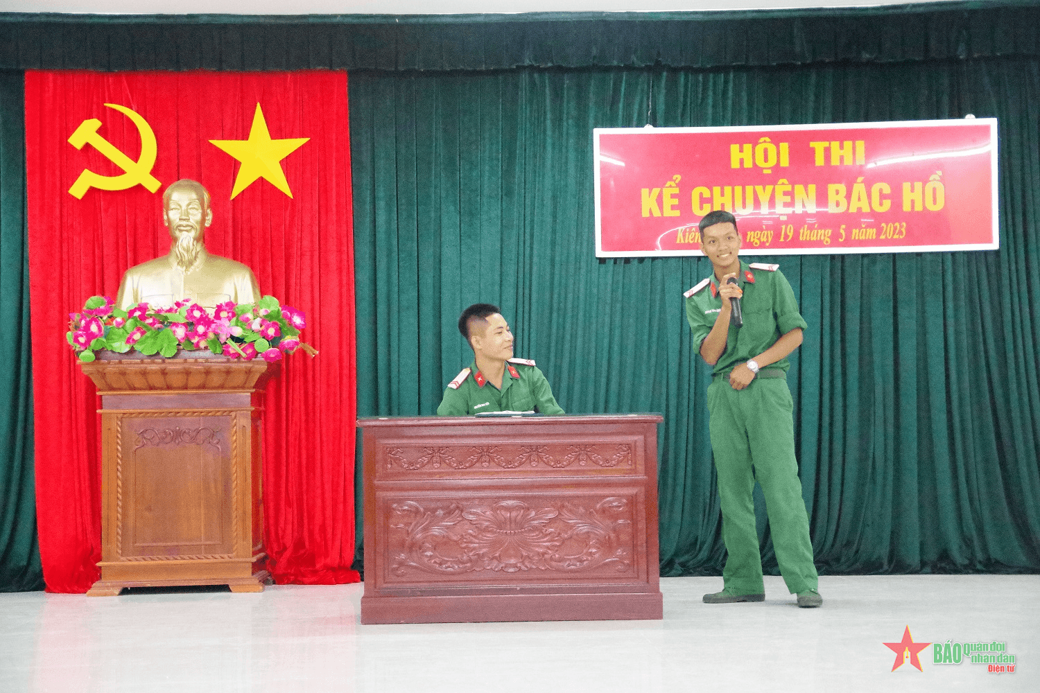 Quân khu 9: Sôi nổi hội thi "Kể chuyện Bác Hồ"

​