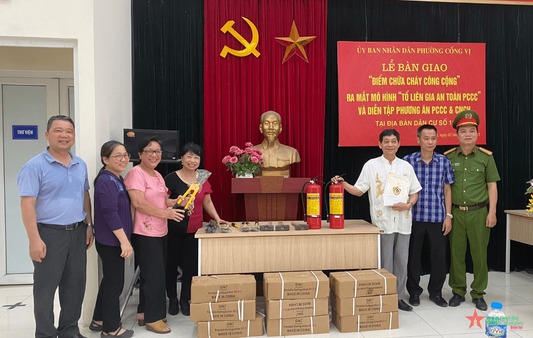 Phường Cống Vị (Ba Đình, Hà Nội): Tăng cường tuyên truyền về phòng cháy chữa cháy cho người dân