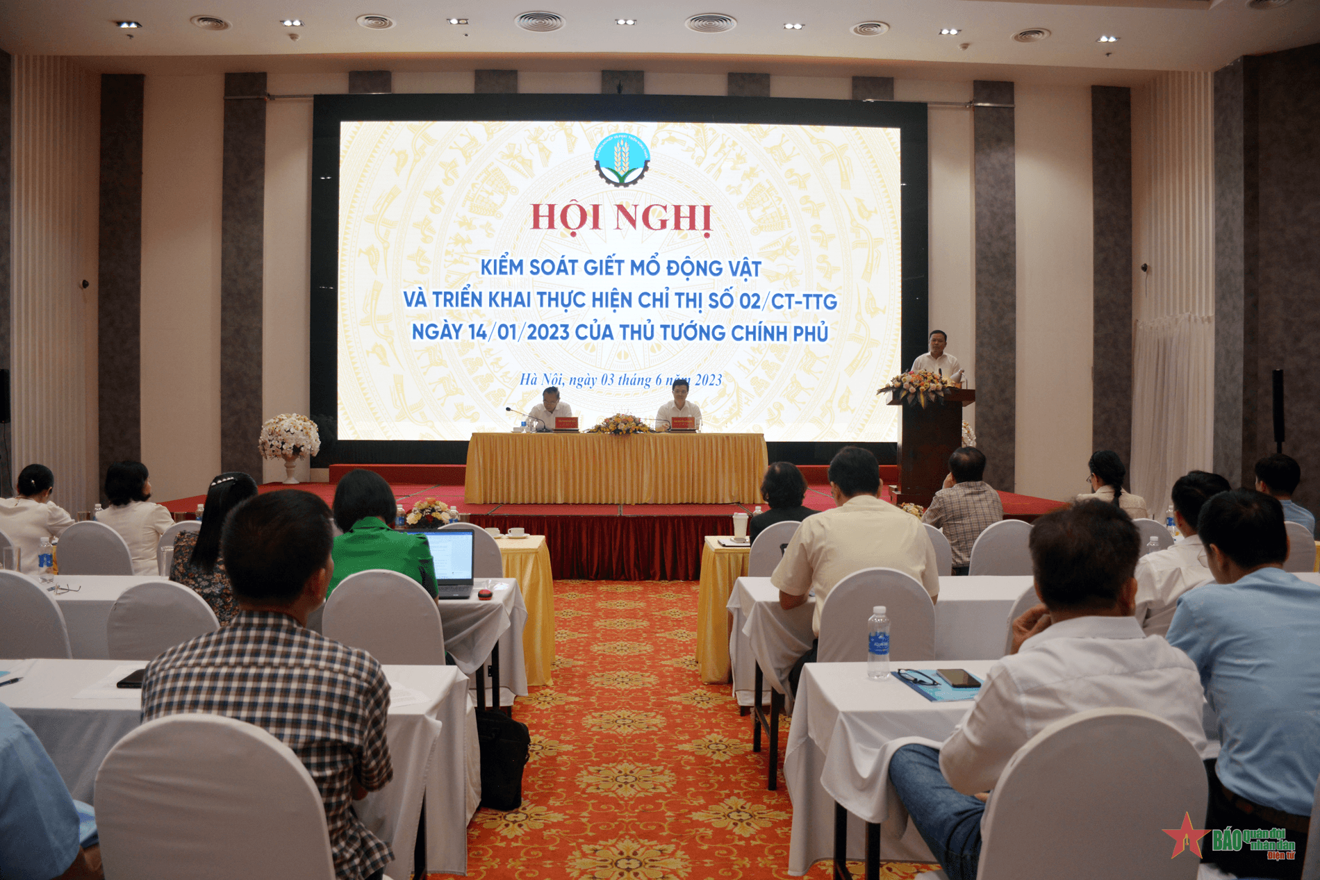Kiểm soát giết mổ động vật để đảm bảo vệ sinh an toàn thực phẩm