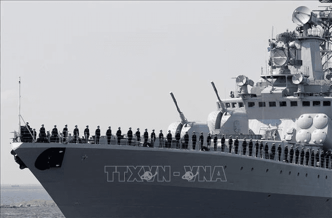 Hạm đội Baltic của Nga tập trận hải quân