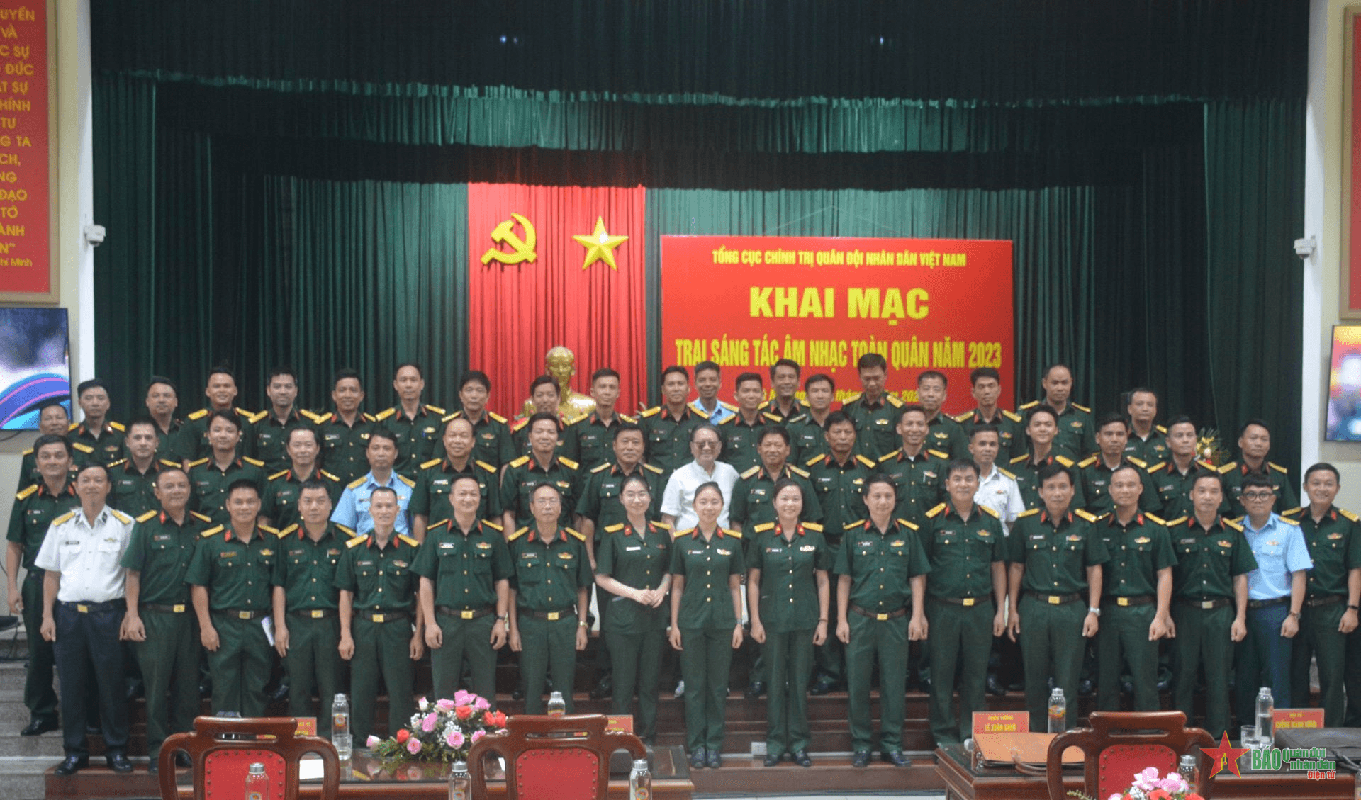 Khai mạc Trại sáng tác âm nhạc toàn quân năm 2023