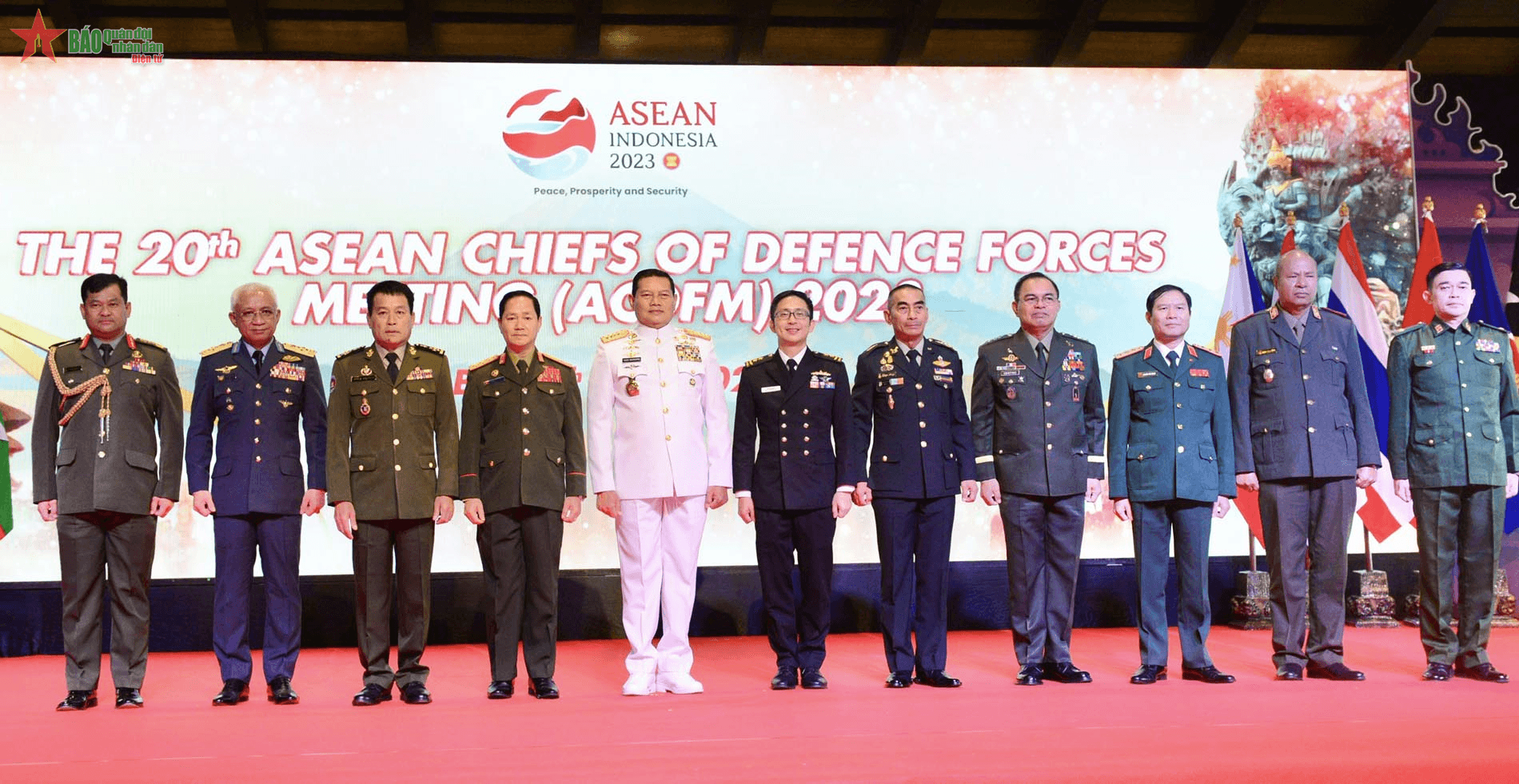 Khai mạc Hội nghị Tư lệnh Lực lượng Quốc phòng các nước ASEAN lần thứ 20