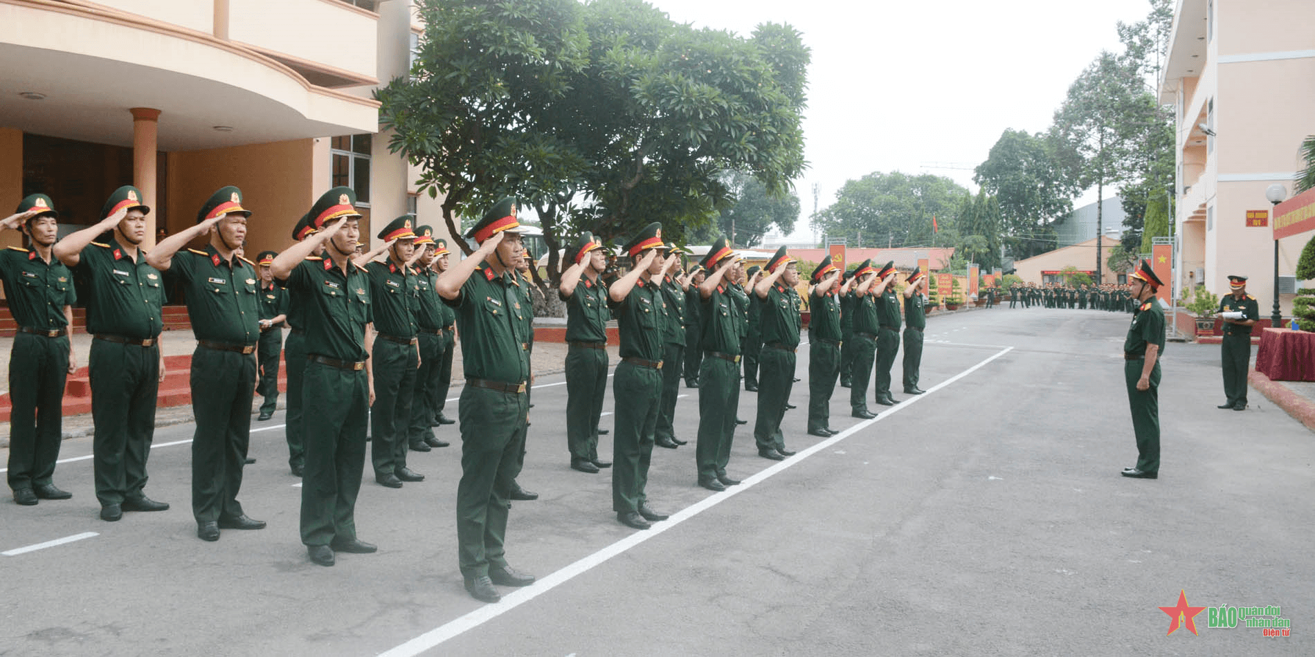 Kiểm tra Điều lệnh Cơ quan Bộ Tổng Tham mưu khu vực phía Nam