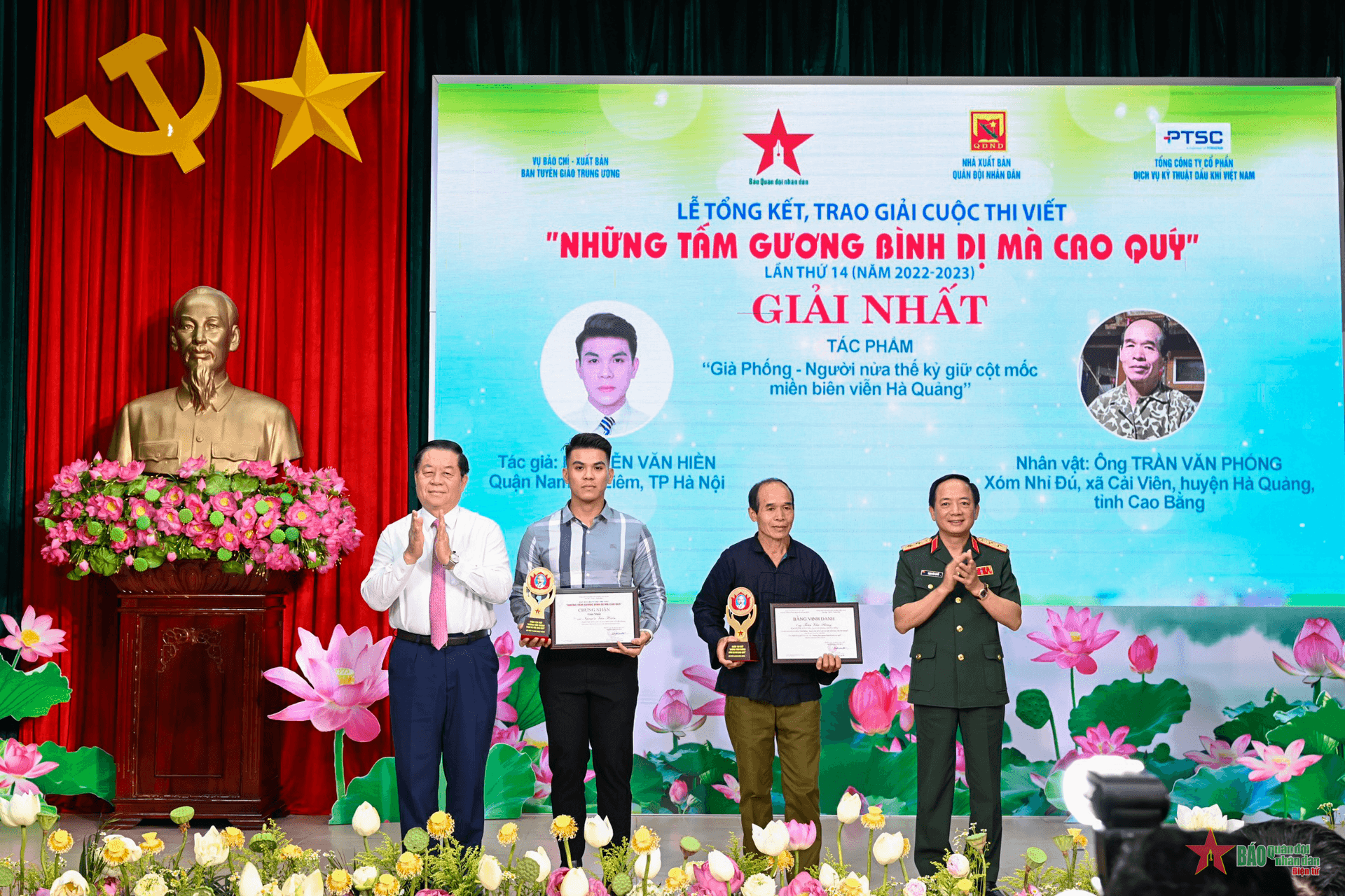 Ngời sáng những tấm gương bình dị mà cao quý