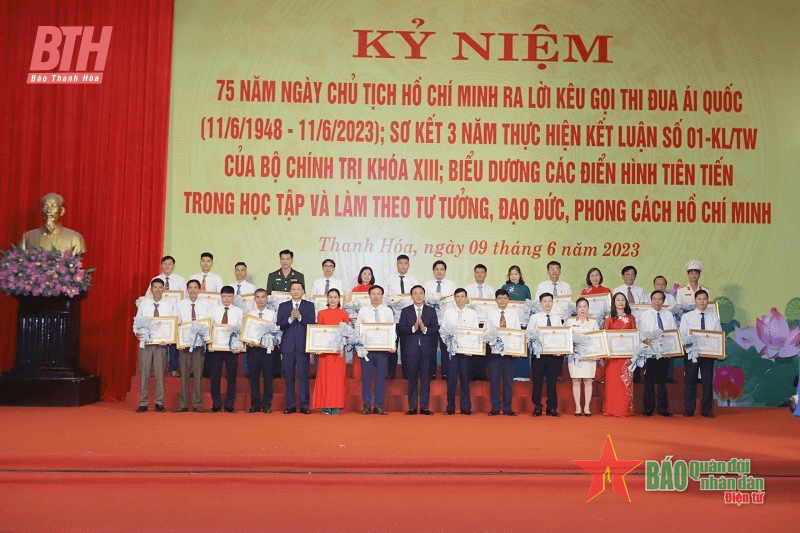 Thanh Hóa biểu dương 133 tập thể, cá nhân trong học tập và làm theo Bác