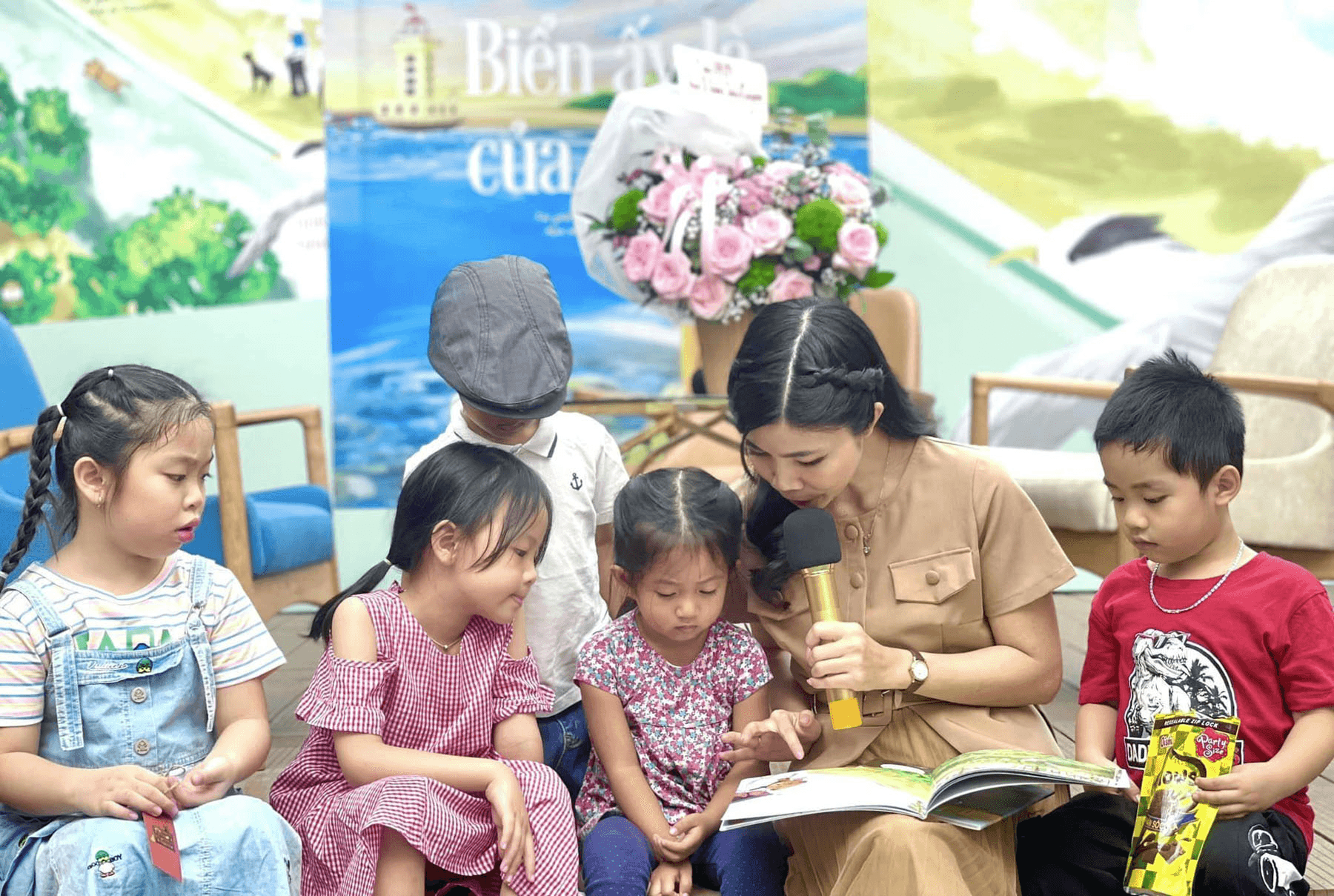 Hấp dẫn hội sách dành cho các bạn nhỏ