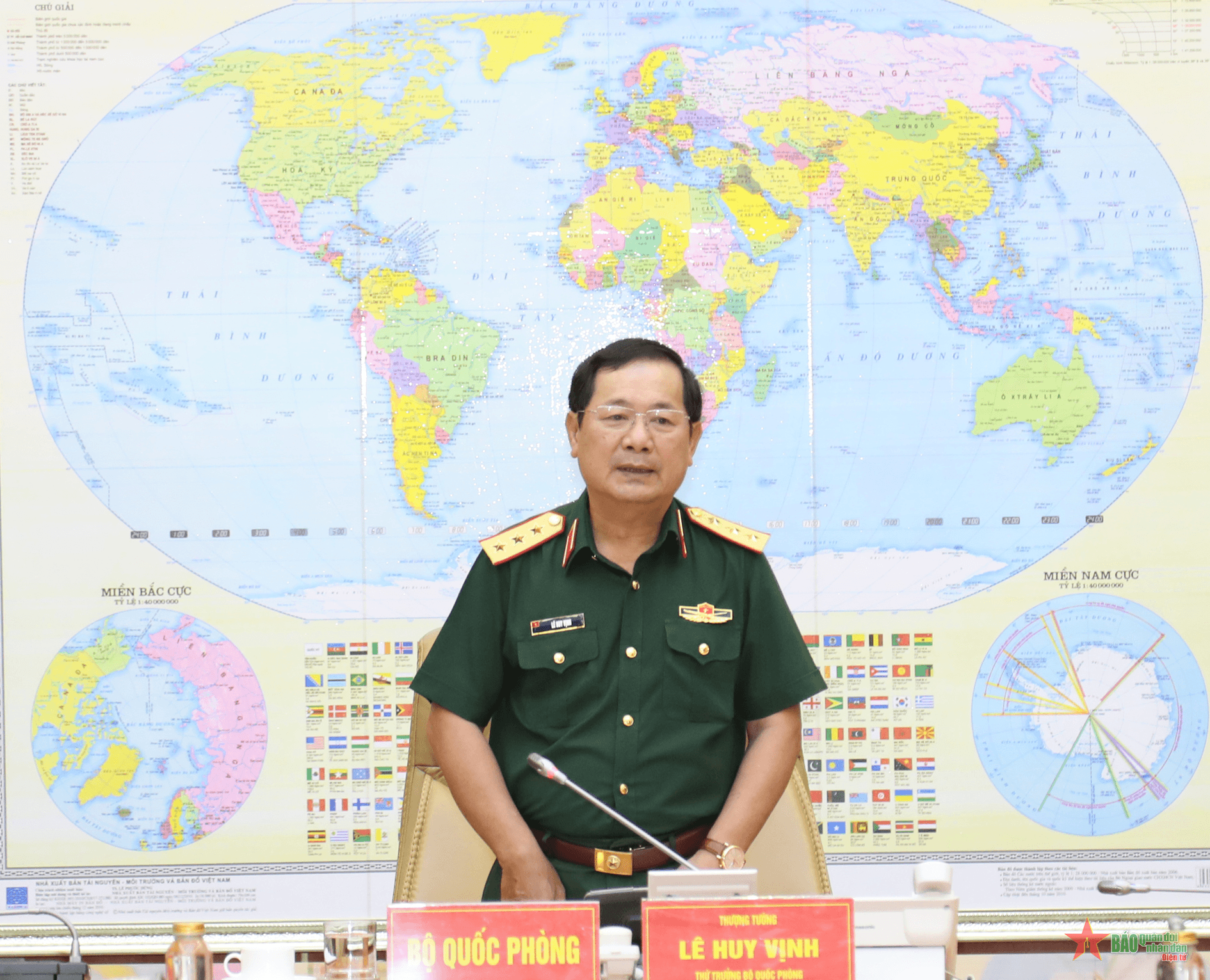 Thượng tướng Lê Huy Vịnh làm việc với Cục Quân lực về công tác cải cách thủ tục hành chính