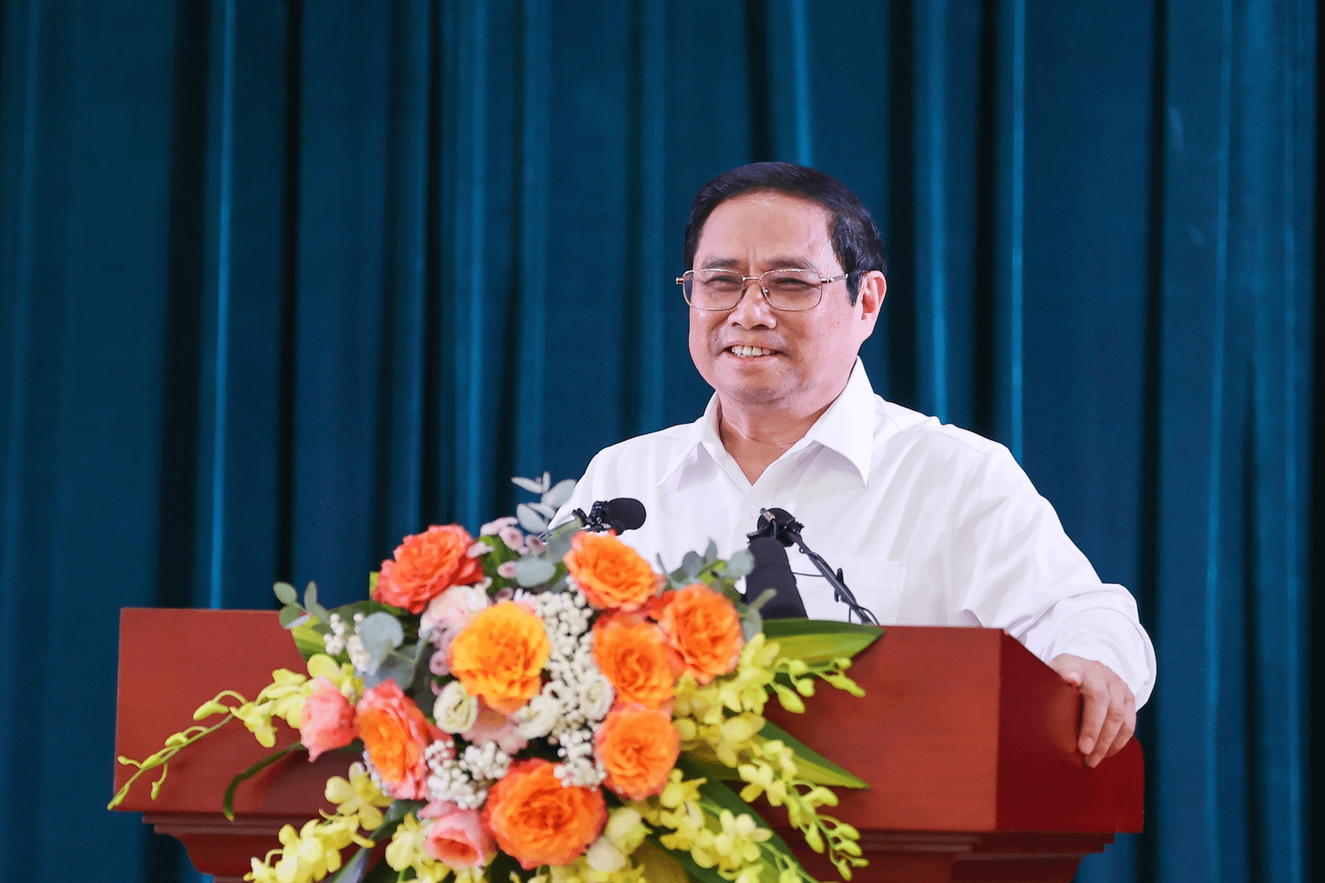 Thủ tướng Phạm Minh Chính: Báo chí phải đi đầu trong phát hiện, biểu dương người tốt, việc tốt, lấy tích cực đẩy lùi tiêu cực