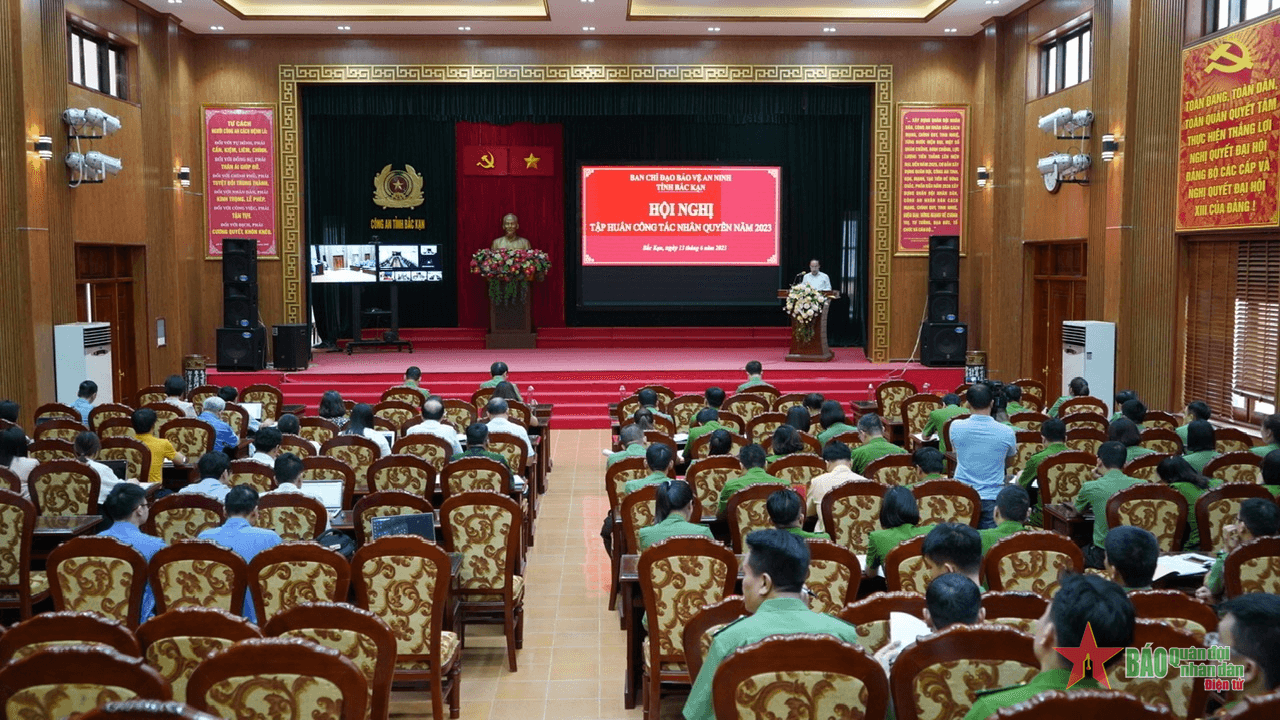 Tập huấn công tác nhân quyền năm 2023 tại tỉnh Bắc Kạn