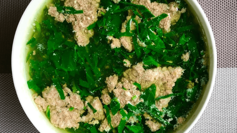 Nhớ canh cua đồng của mẹ