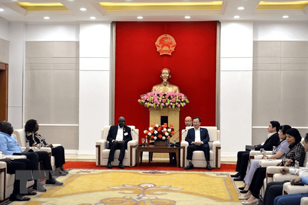Đoàn đại biểu Quốc hội Bờ Biển Ngà thăm xã giao tại Quảng Ninh