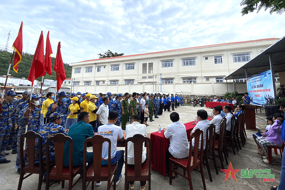 Tuổi trẻ Vùng 5 Hải quân hưởng ứng chiến dịch “Thanh niên tình nguyện Hè 2023”