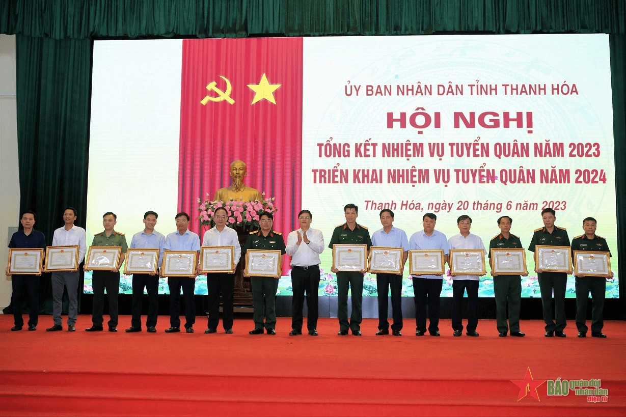 Năm 2023, tỉnh Thanh Hóa hoàn thành tốt nhiệm vụ tuyển quân