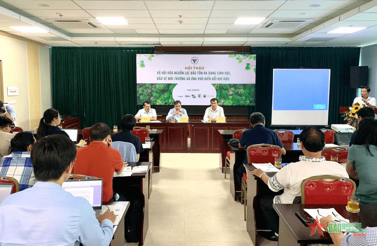 Xã hội hóa nguồn lực bảo tồn đa dạng sinh học, bảo vệ môi trường