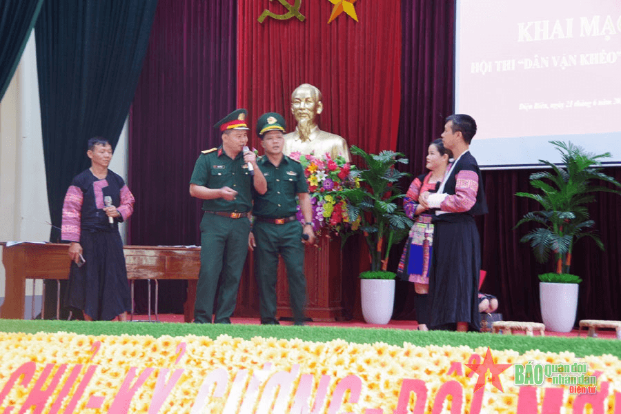 Đoàn Kinh tế - Quốc phòng 379 (Quân khu 2) bế mạc Hội thi “Dân vận khéo” năm 2023