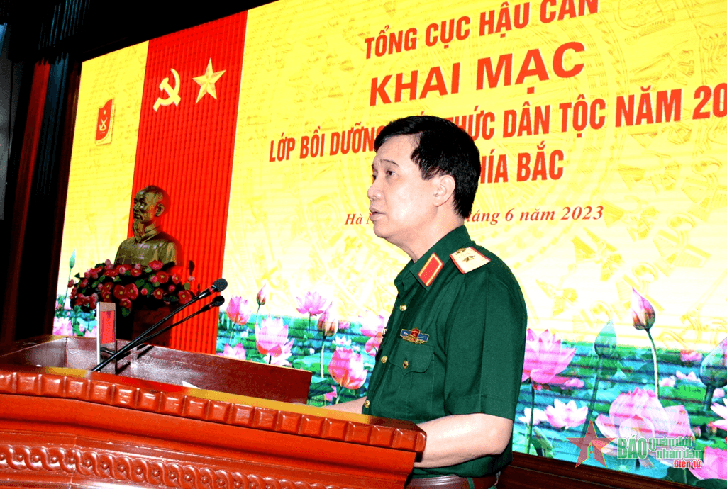 Tổng cục Hậu cần: Bồi dưỡng kiến thức dân tộc năm 2023 cho đội ngũ làm công tác dân vận