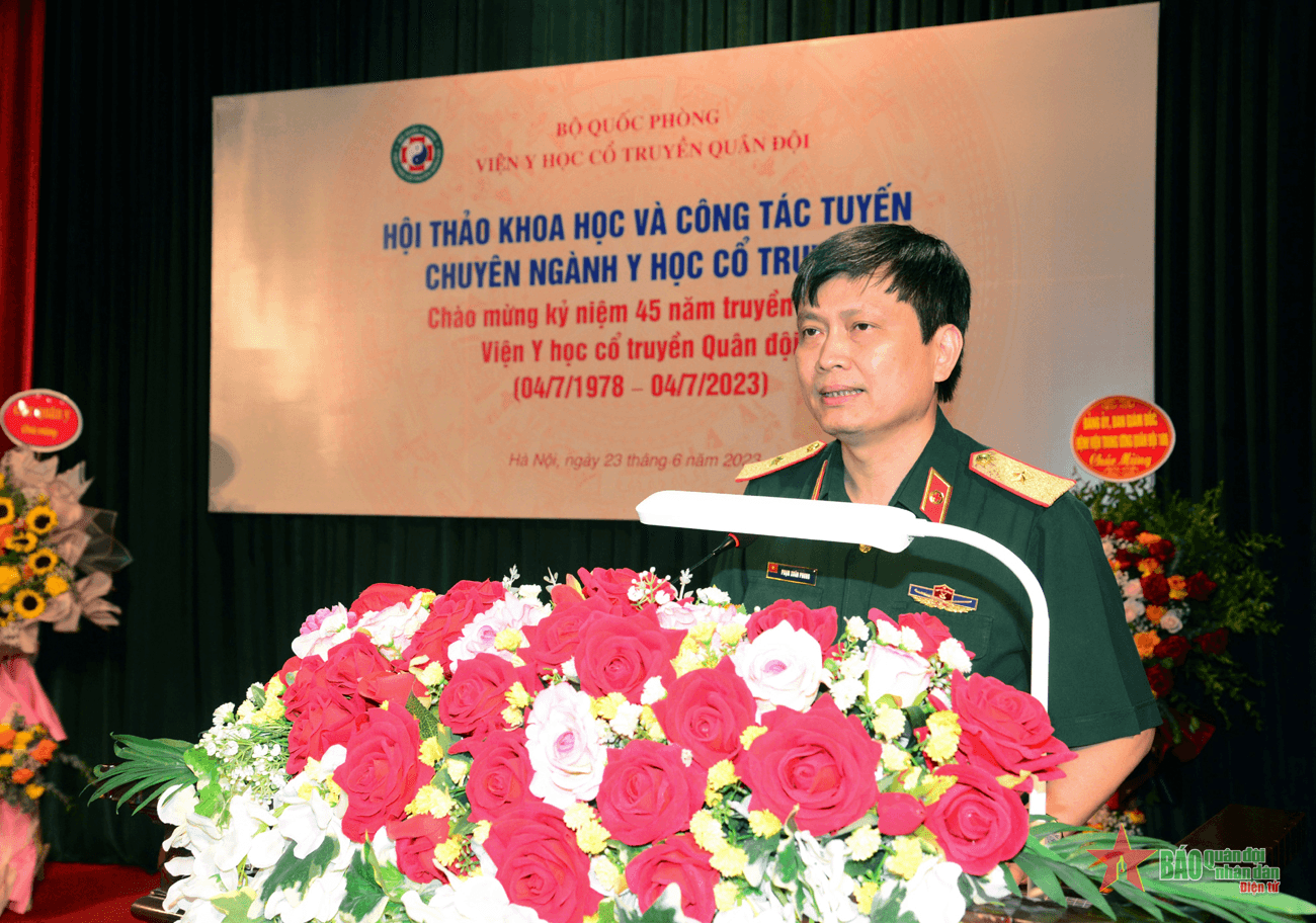 Viện Y học cổ truyền Quân đội tổ chức hội thảo khoa học và công tác tuyến
