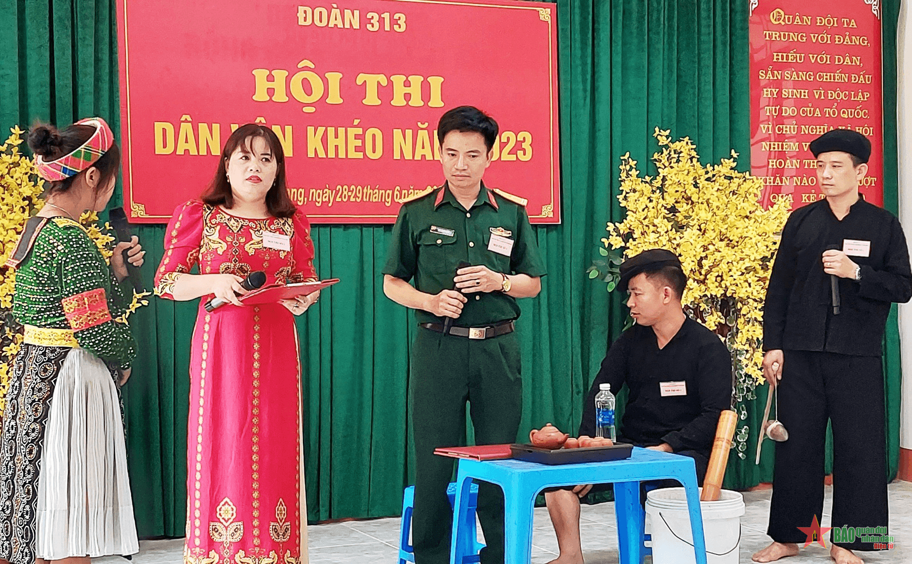 Sức hấp dẫn của hội thi “Dân vận khéo” năm 2023 tại Đoàn Kinh tế-Quốc phòng 313