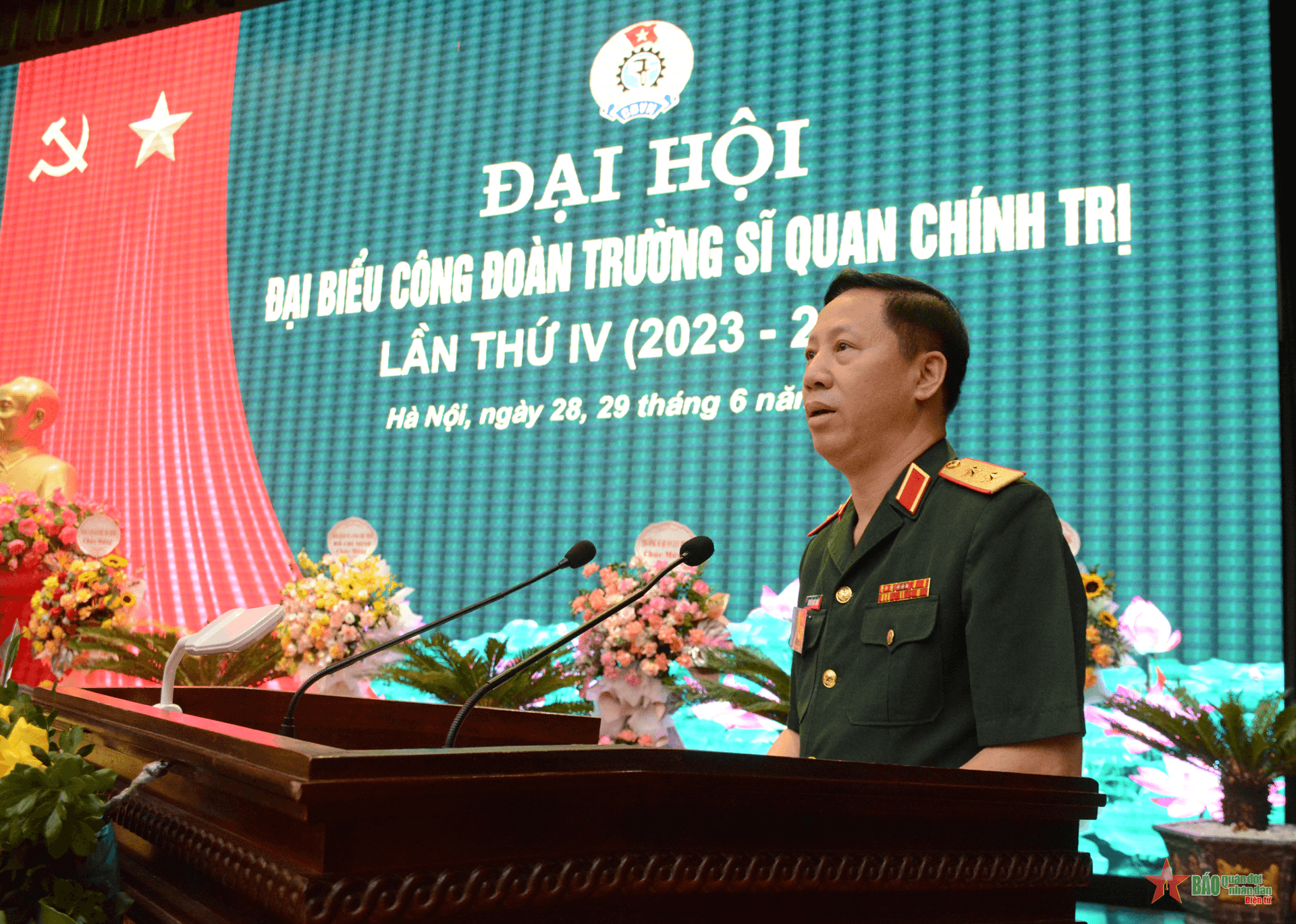 Trường Sĩ quan Chính trị: Đổi mới nội dung hoạt động công đoàn để nâng cao chất lượng giảng dạy