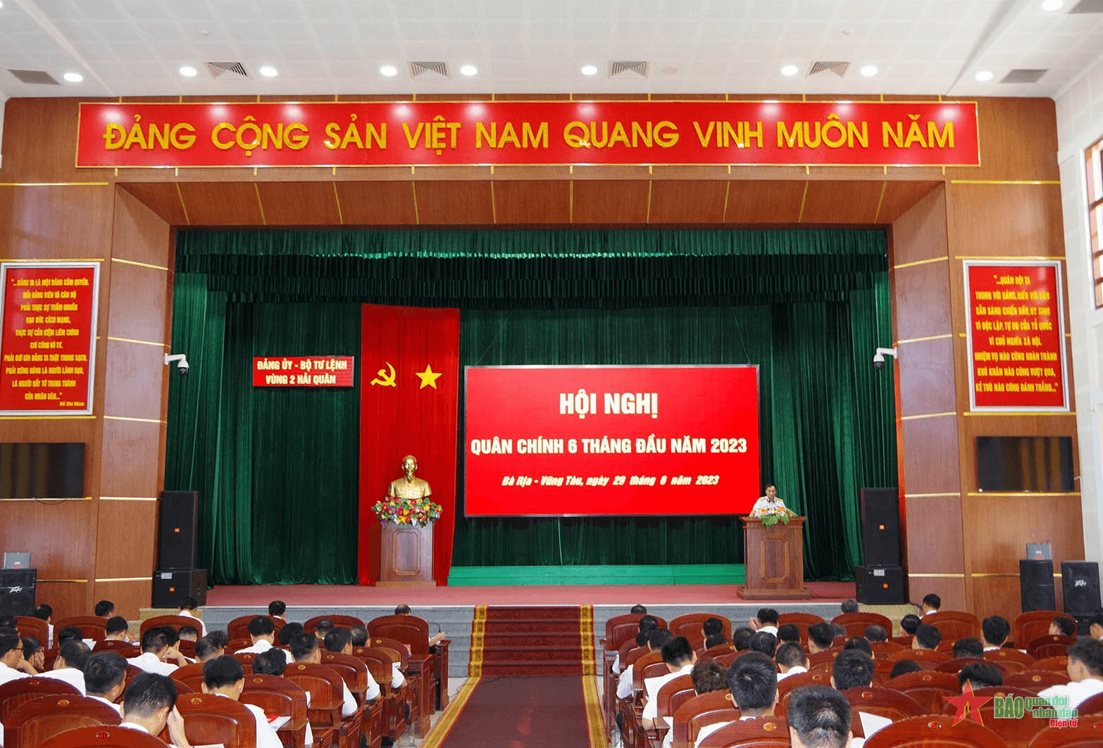 Vùng 2 Hải quân hoàn thành tốt nhiệm vụ 6 tháng đầu năm 2023