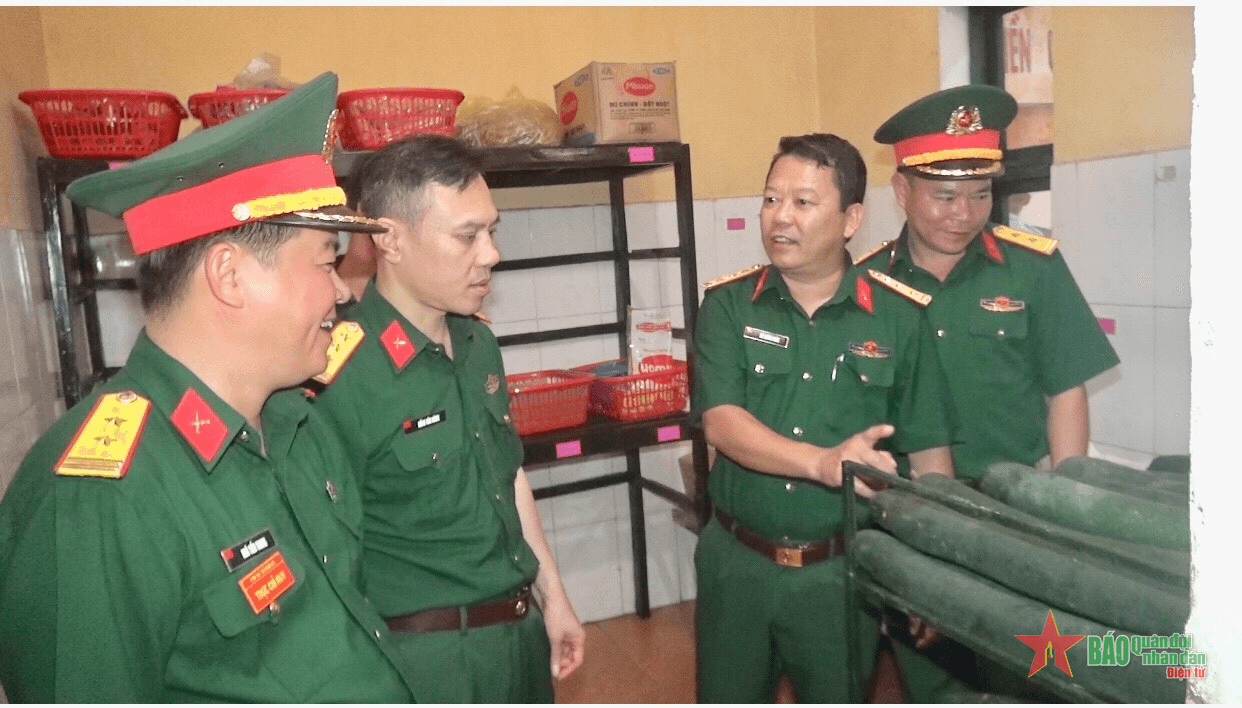 Trung đoàn 148 hoàn thành tốt nhiệm vụ kiểm tra toàn diện 6 tháng đầu năm 2023