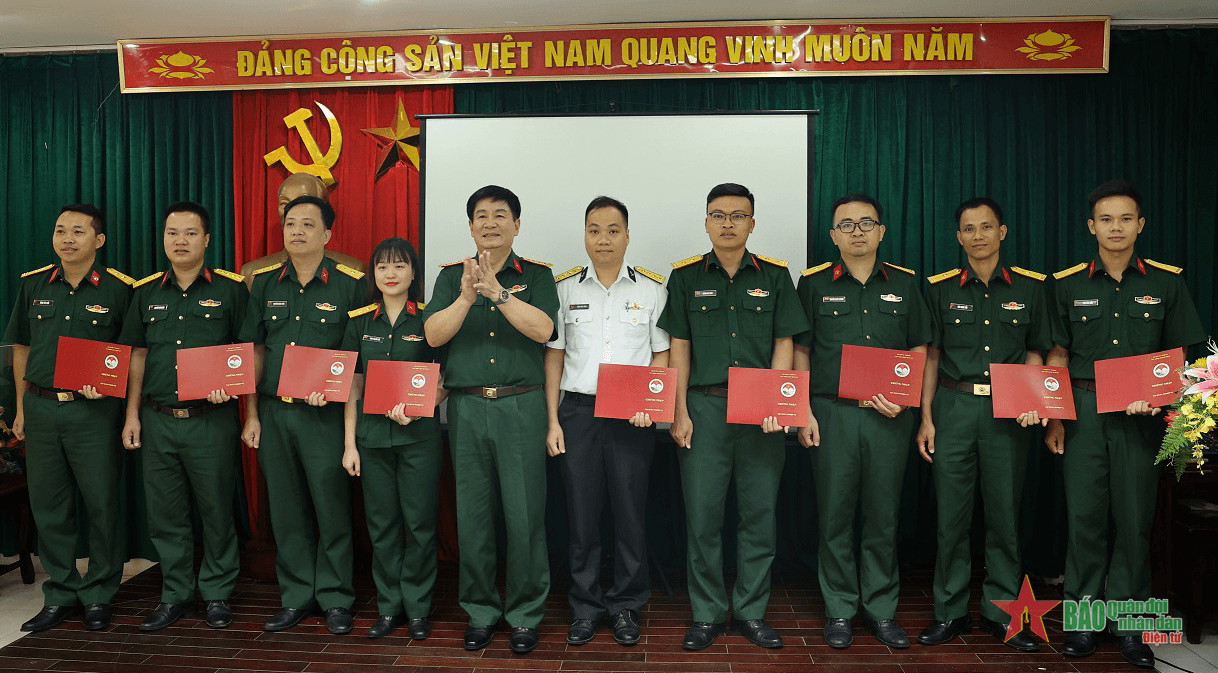 Cục Khoa học quân sự Bộ Quốc phòng: Bế mạc tập huấn nghiệp vụ Thông tin Khoa học quân sự năm 2023
