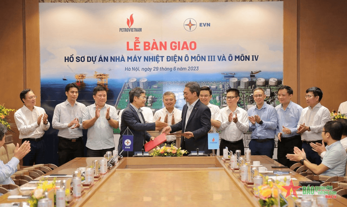 Petrovietnam tiếp nhận hồ sơ dự án Nhà máy Nhiệt điện Ô Môn III và Ô Môn IV