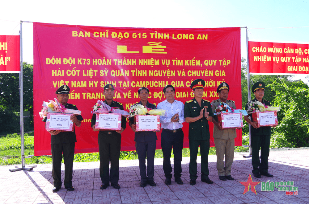 Đội K73 quy tập được 122 hài cốt liệt sĩ giai đoạn XXII (mùa khô 2022-2023)