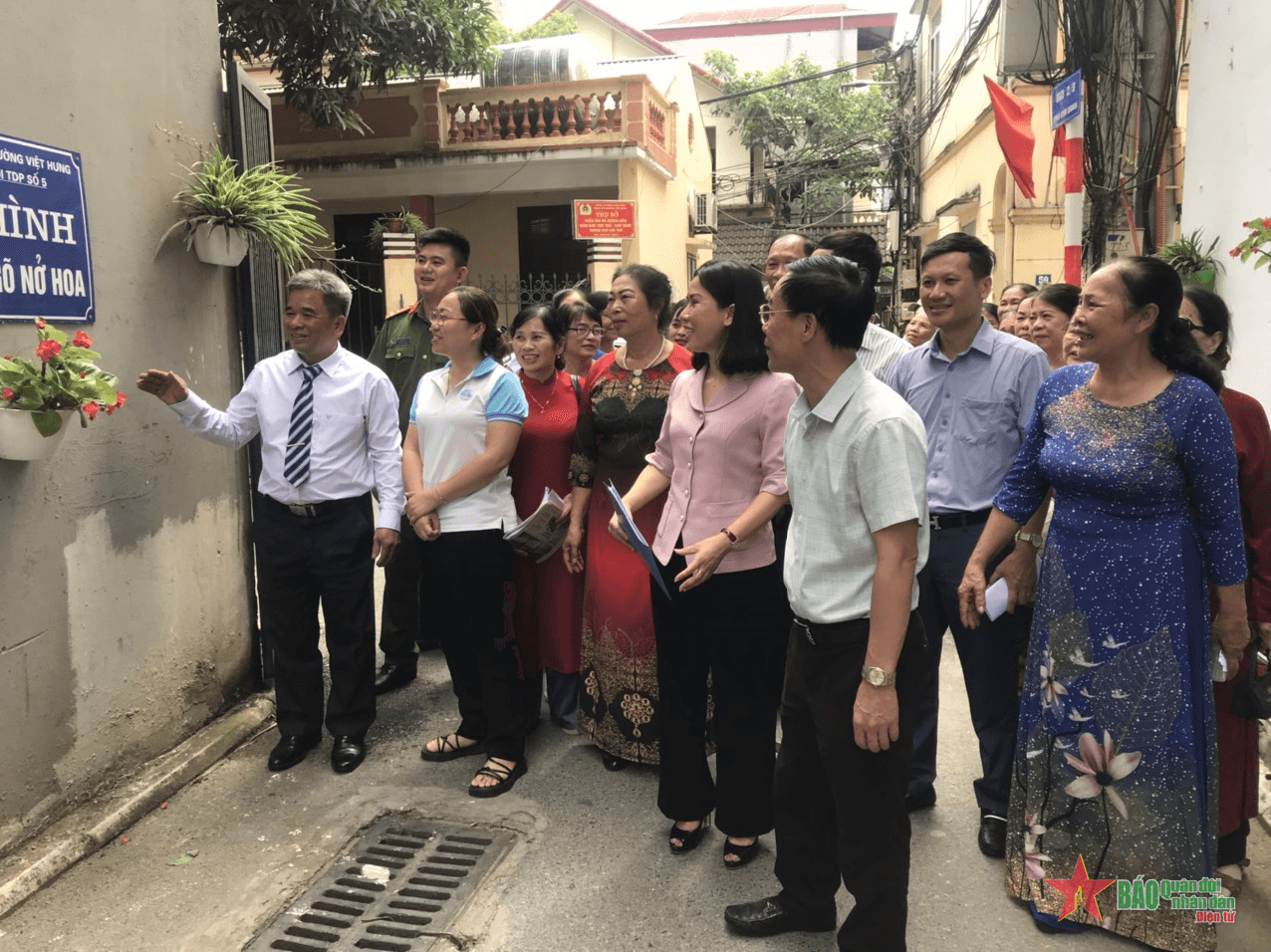 “Tuyến ngõ nở hoa” góp phần làm đẹp đô thị