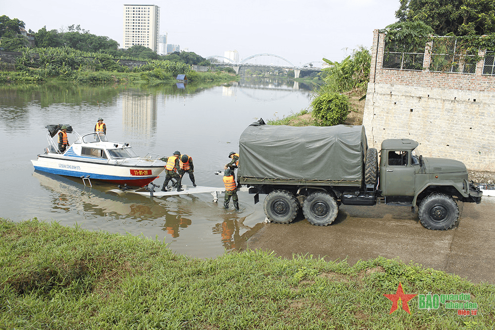 Quân khu 1 chủ động, sẵn sàng ứng phó thiên tai