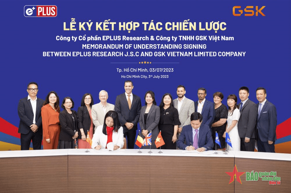 EPLUS và GSK Việt Nam ký kết biên bản ghi nhớ hợp tác chiến lược về vắc xin
