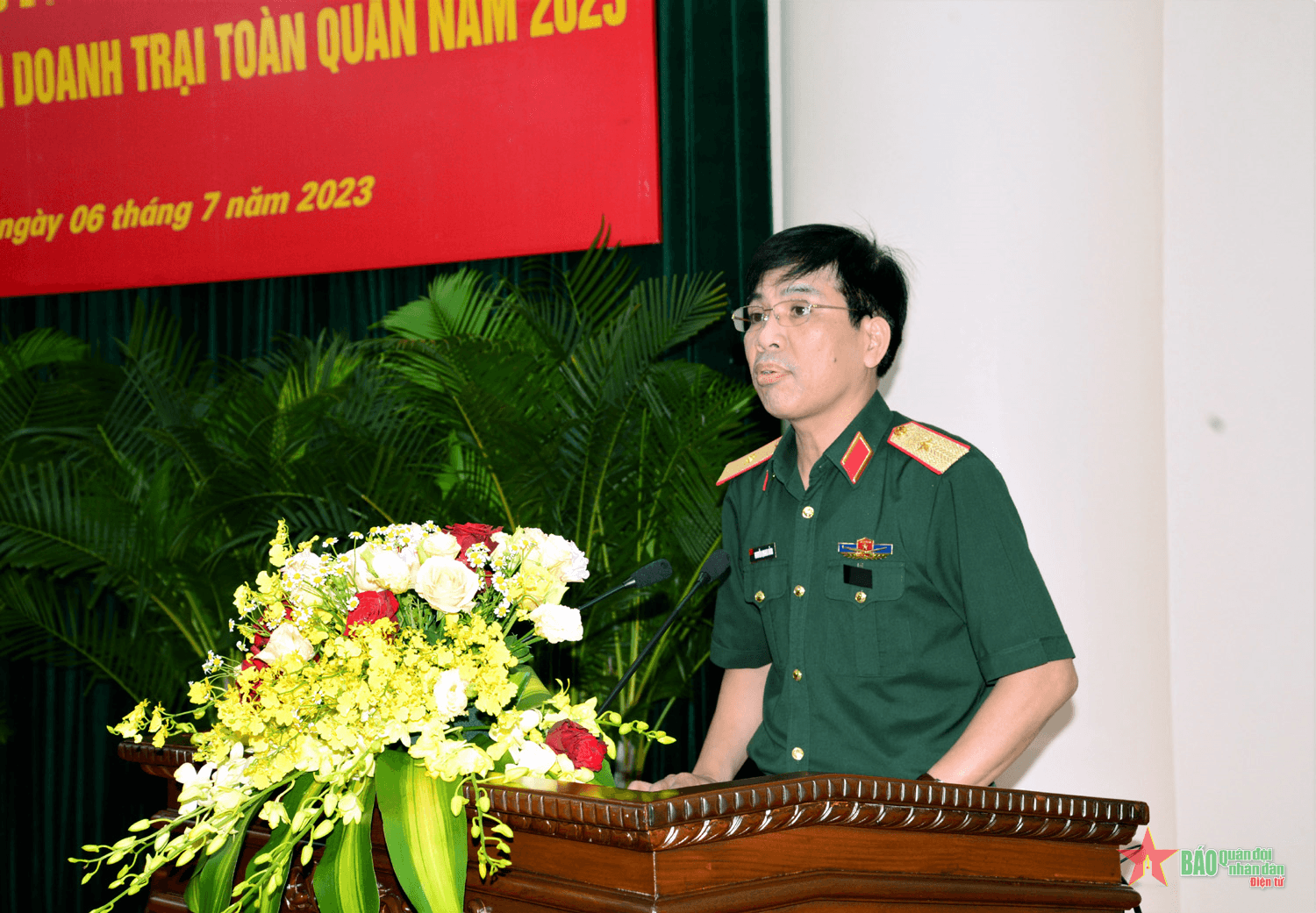 Tổng cục Hậu cần giới thiệu một số nội dung mới về công tác doanh trại toàn quân